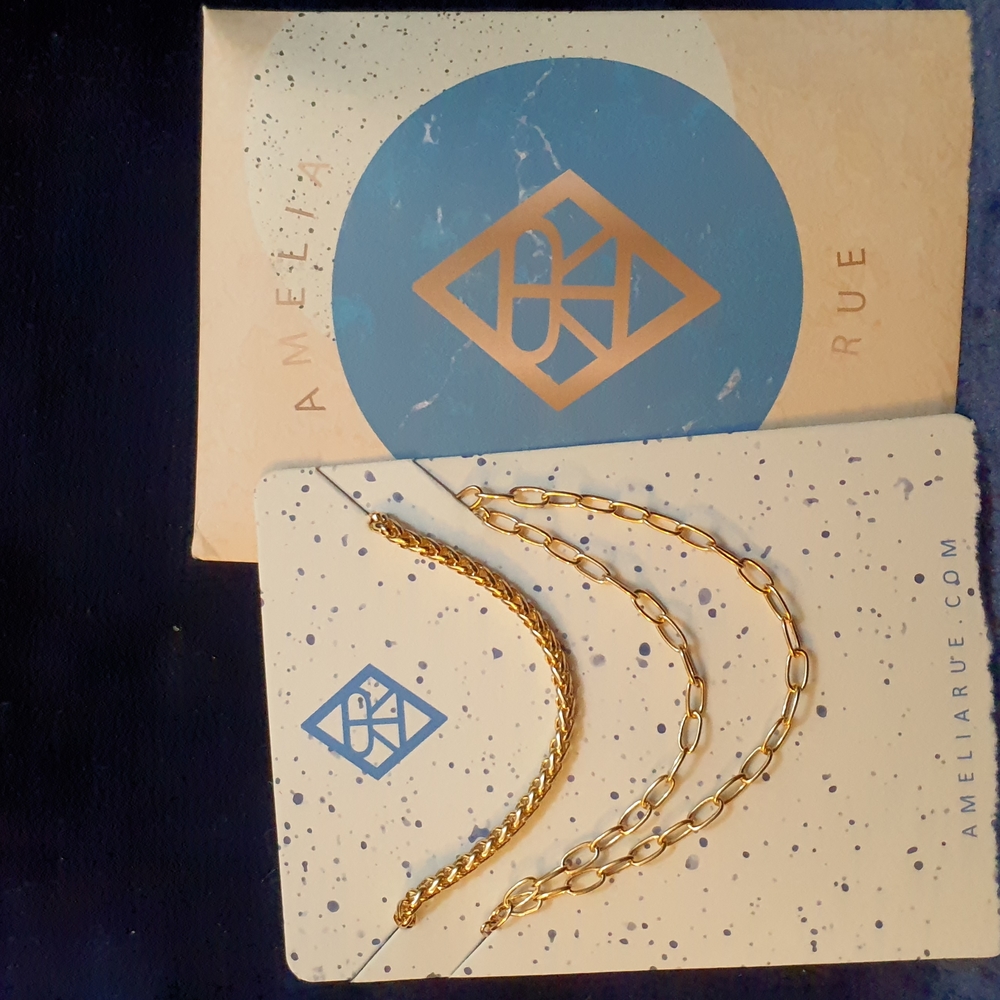 Amelia Rue - Multi-Strand Layering Necklace Set